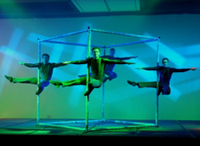 Four-Cubed Acrobatics